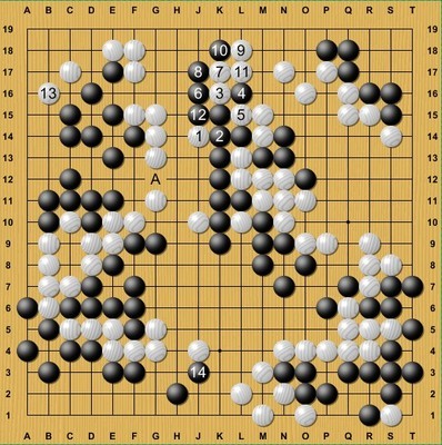 守備的オフェンス 萩原ひあみが囲碁ログはじめてみた